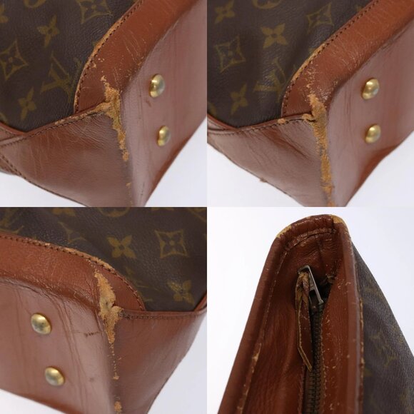 LOUIS VUITTON Monogram Sac Weekend PM Hand Bag M42425 LV Auth th6263 - Picture 16 of 16